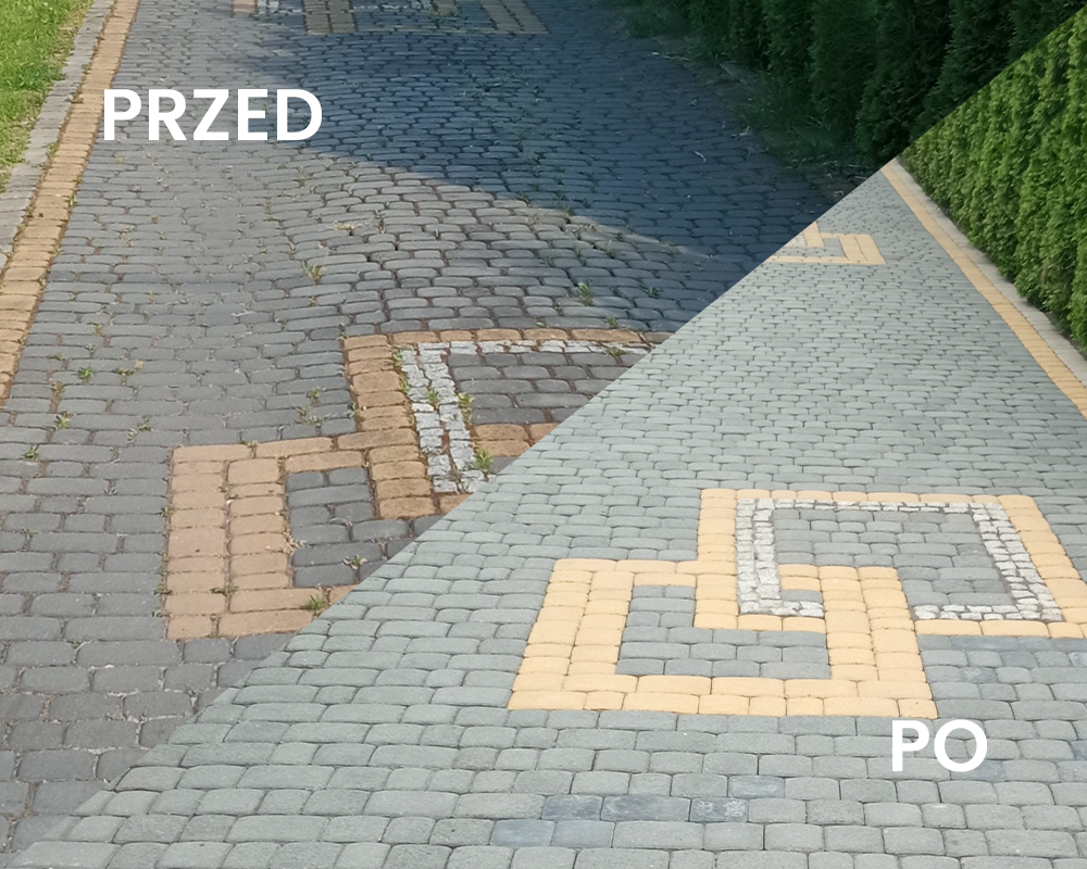 Mycie + wyrównanie powierzchni